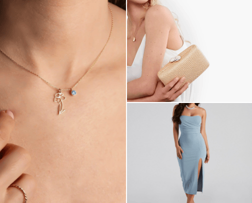 Godmother's Outfit on Wedding cover photo collage