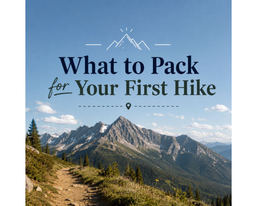 What to Pack for Your First Hike🏞 cover photo collage