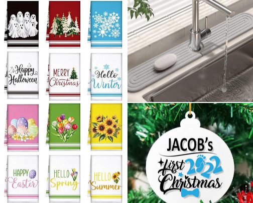 Best holiday decor for less cover photo collage