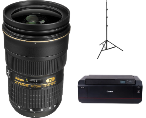 My favorite photo gear cover photo collage