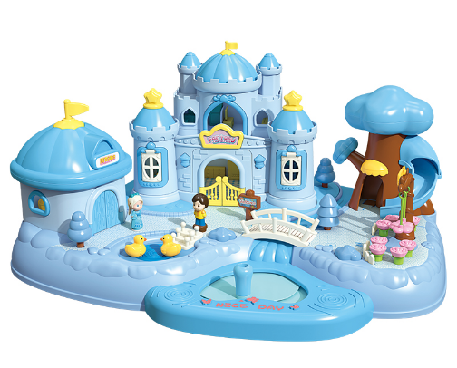 Children toys cover photo collage