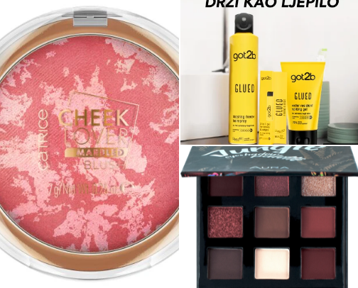 Drugstore make up (low budget) cover photo collage