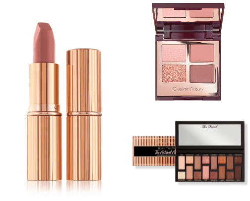Nude beauty products😊 cover photo collage