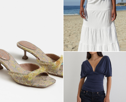 summer closet staples ☀️ cover photo collage