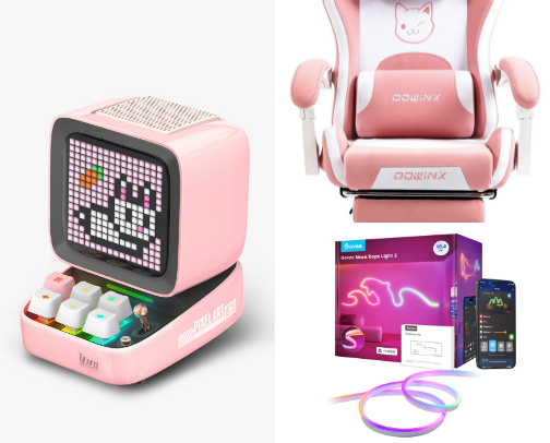 Level Up Your Setup: Cute PC Gaming Accessories cover photo collage