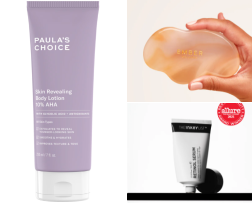 Body care cover photo collage