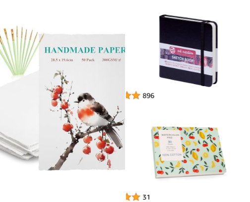 my best art supplies for watercolor & aquarell & mixed media cover photo collage