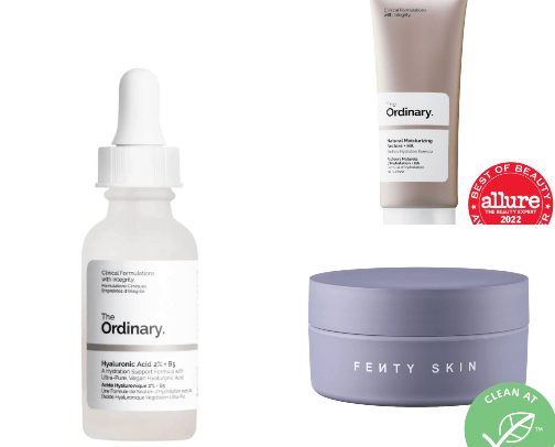 Skin care cover photo collage