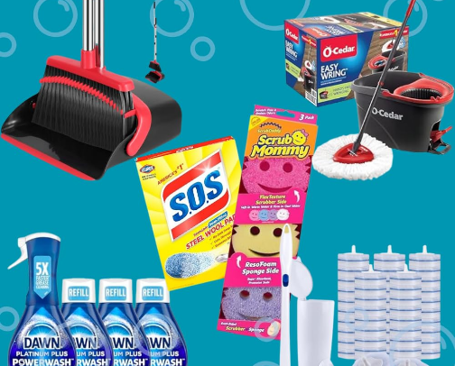Cleaning Products I Actually Use & Would Buy Again cover photo collage