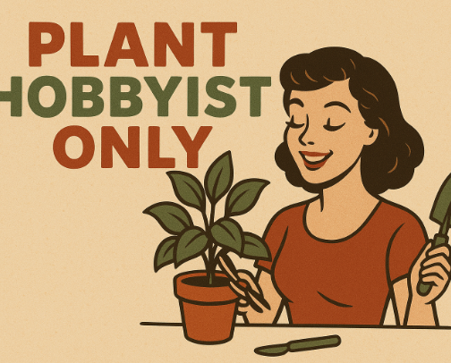 Plant Hobbyist Only 🪴 cover photo collage