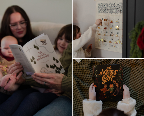 How We Celebrate Advent as a Family cover photo collage