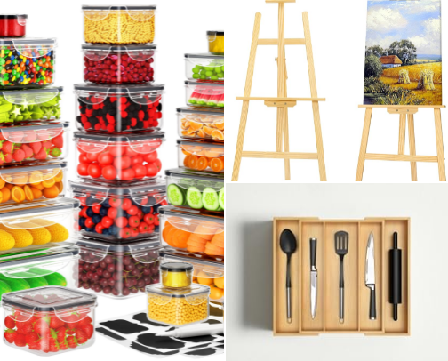 Inexpensive Household items. cover photo collage