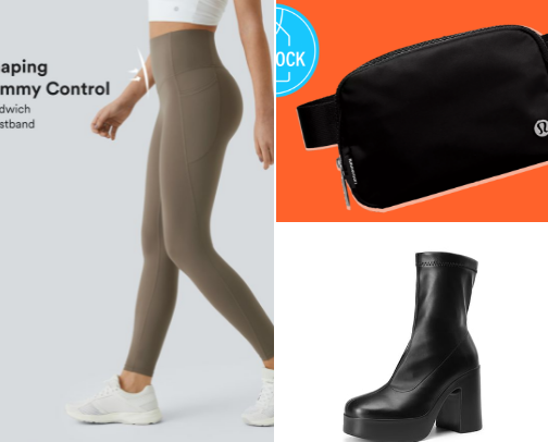 Recommended clothing items cover photo collage