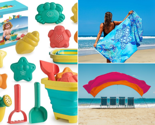 🏖️Beach Must Haves 🏖️ cover photo collage