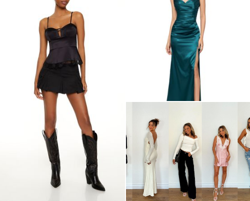 Outfits and more clothes cover photo collage