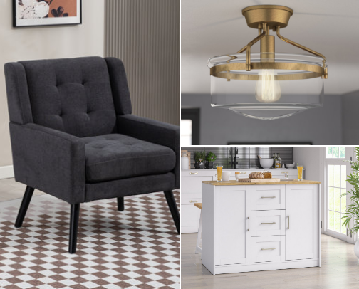 WAYFAIR Chairs , FURNITURE cover photo collage