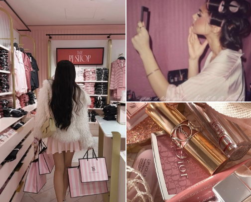 pretty girls love budget beauty👩🏽🎀💸 cover photo collage