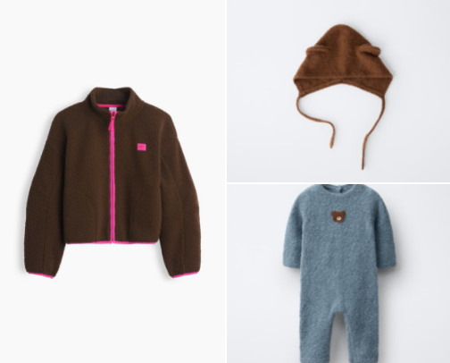 Matching fall outfits for mom & baby boy cover photo collage