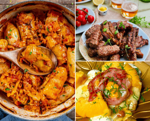Cook Romanian Food cover photo collage