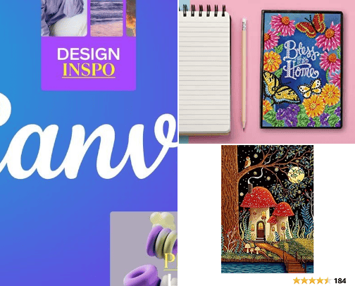DIY/Practice/Design courses cover photo collage