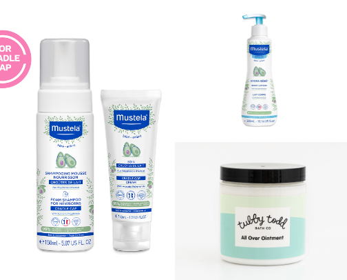 Babies bath routine must haves cover photo collage