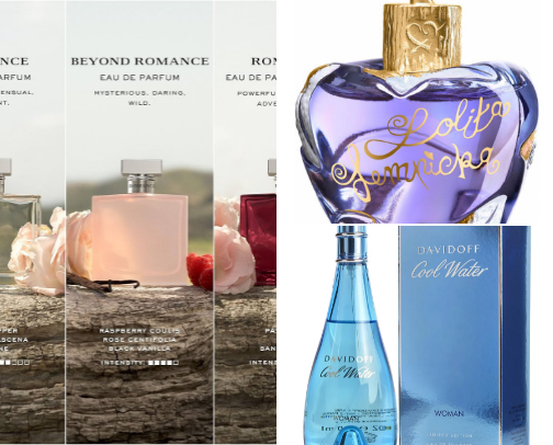 Amazing Fragrances/Perfumes cover photo collage