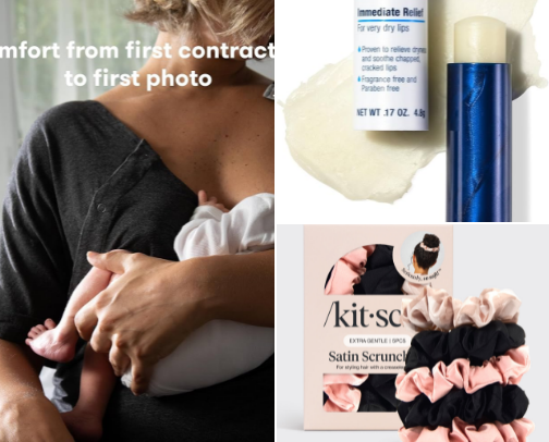 What I Actually Packed in My Hospital Bag as a First-Time Mom cover photo collage