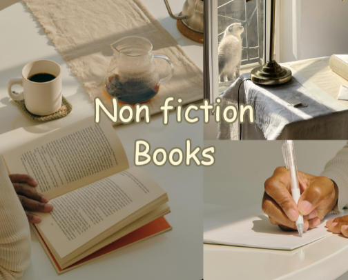My Nonfiction Book Collection for a Better Life cover photo collage