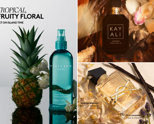 Perfumes to smell divine cover photo collage