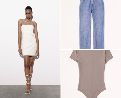 Clothes cover photo collage