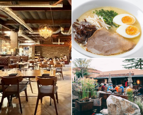 Places to eat in San Diego cover photo collage