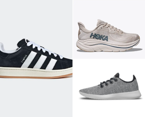 Shoes too good to take off👟 cover photo collage
