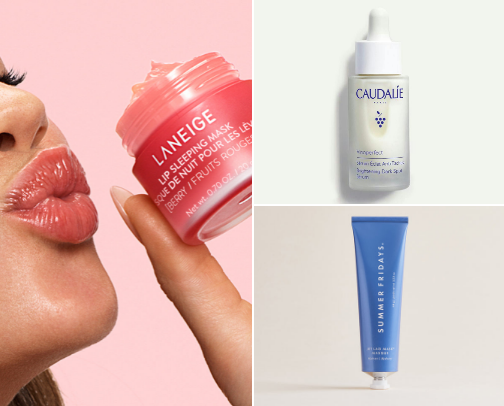 Skincare & Makeup Must Haves! cover photo collage
