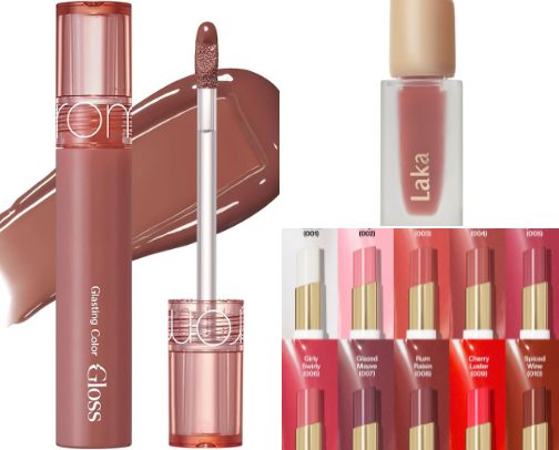Lip product 💄 cover photo collage