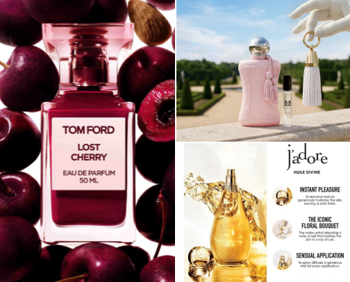 perfumes🌸 cover photo collage