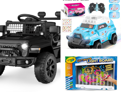 Great Children's Birthday Gifts cover photo collage