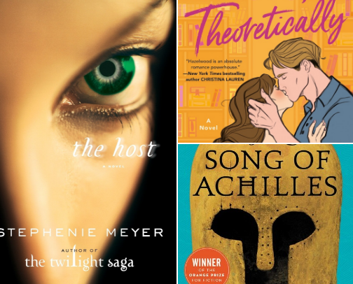 Books I re-read over and over again cover photo collage