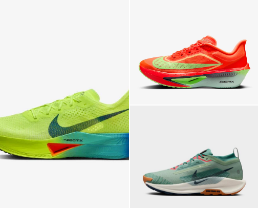 Speed. Comfort. Performance. All in one shoe. cover photo collage