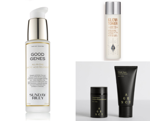 Go to’s for glowy skin 🧴✨🧖🏼‍♀️🫧 cover photo collage