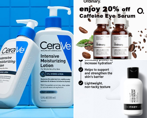 Essentials for Acne Scars and Acne Prone Skin cover photo collage