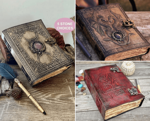 Book of shadows cover photo collage