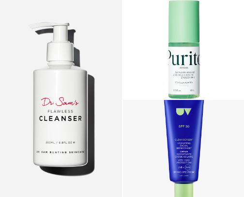 Sensitive Skincare for Combination Skin cover photo collage