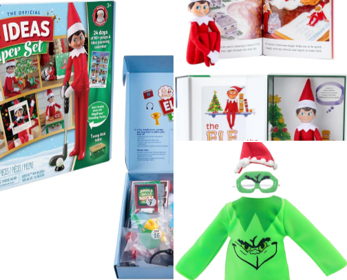 Elf on the Shelf cover photo collage