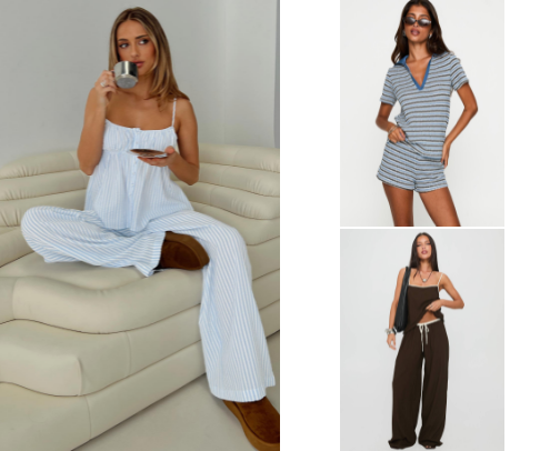 effortless IT girl cover photo collage