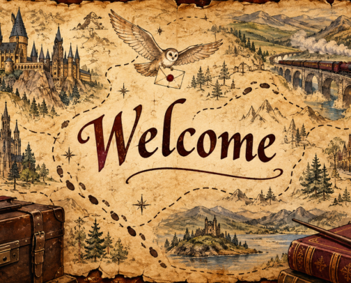 The Marauder’s Map to Harry Potter Experiences & Magical Finds cover photo collage