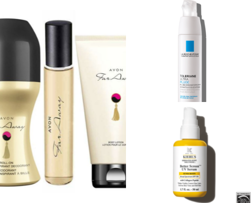 Skincare products I swear by cover photo collage