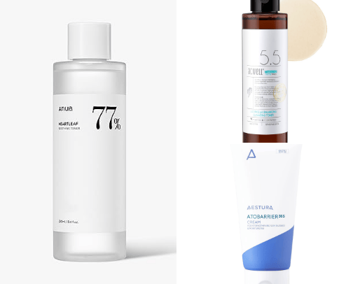 Korean Skincare Fav's! cover photo collage