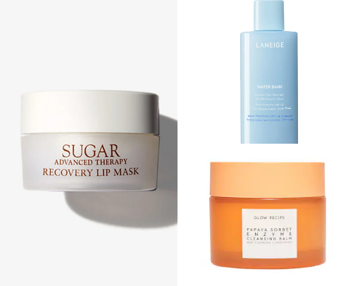 My Favorite Skincare Products cover photo collage