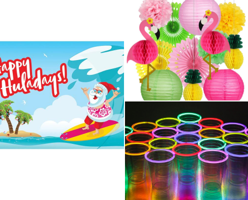 Over-the-Top Pool Party Themes! cover photo collage