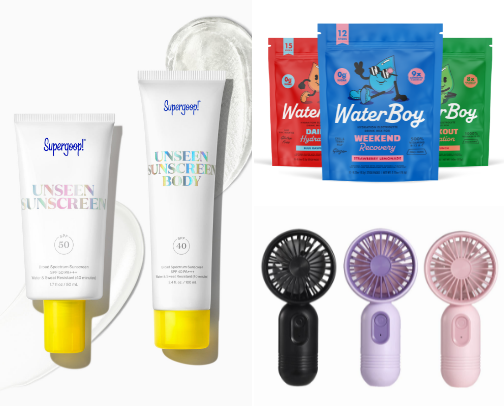 summer essentials cover photo collage
